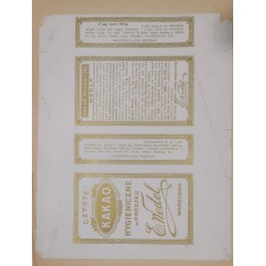 [Wedel and others] A very large collection of labels and stickers—designs [including Anglas, mainly after 1945]
