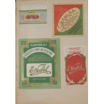 [Wedel and others] A very large collection of labels and stickers—designs [including Anglas, mainly after 1945]