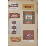 [Wedel and others] A very large collection of labels and stickers—designs [including Anglas, mainly after 1945]