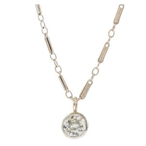 Pendant with a chain, first half of the 20th century