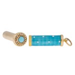 Pencil-shaped pendant, early 20th century