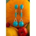 Earrings, second half of the 20th century
