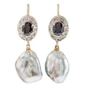 Boucles d'oreilles, milieu du XXe siècle