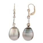 Earrings, second half of the 20th century