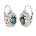 Earrings, second half of the 20th century