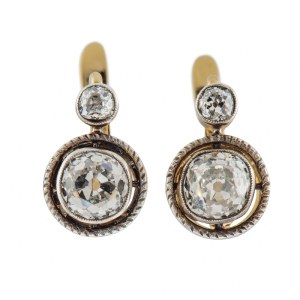 Earrings, early 20th century