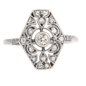 Ring, 19th/20th century, Art Nouveau