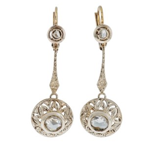 Earrings, first half of the 20th century