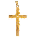 Cross with a floral motif, Gustaf Dahlgren, Sweden, Malmö, 1880, Victorian style