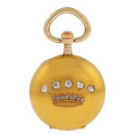 Pocket watch with a crown motif, Switzerland, 19th/20th century