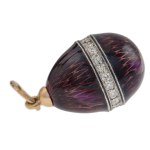 Egg-shaped pendant, second half of the 20th century