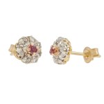 Earrings, early 20th century