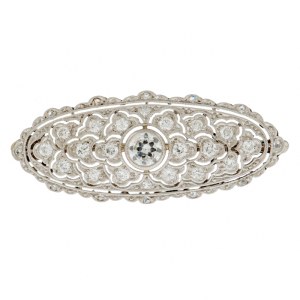 Brosza, pocz. XX w., styl edwardiański