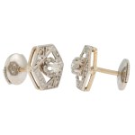 Earrings, 1930s–1940s, Art Deco