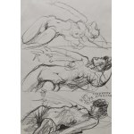 Franciszek Starowieyski (1930–2009), The Three Phases of Orgasm, 1988