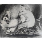 Pablo Picasso (1881–1973), „Der schlafende Mann“, 1967