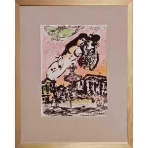 Marc Chagall (1887-1985), Niebo nad placem Concorde, 1963