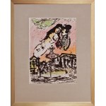 Marc Chagall (1887-1985), Niebo nad placem Concorde, 1963