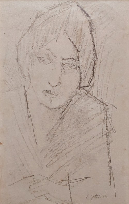 Leopold Gottlieb (1879-1934), Portret kobiety