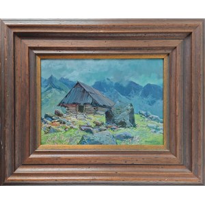 Leszek Stańko (1925–2011), A Cabin in the Mountains, 1978