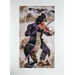Marc Chagall (1887-1985), Skrzypek na dachu