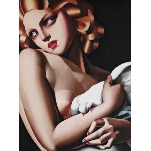 Tamara Łempicka (1898-1980), Kobieta z gołębiem