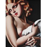 Tamara Łempicka (1898-1980), Kobieta z gołębiem