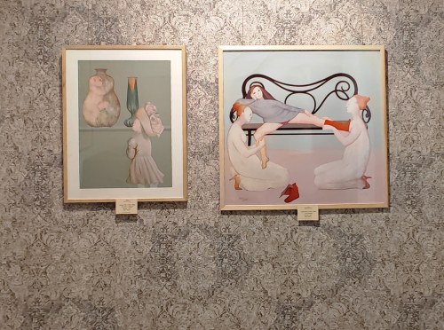 Leonor Fini (1907-1996), Trzy Gracje, 1980