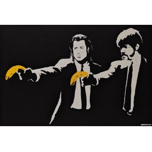Banksy (b. 1974), *Pulp Fiction*