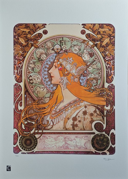 Alfons Mucha (1860-1939), Zodiak