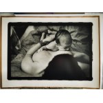 Jan Saudek (b. 1935), Ali Feeds Her Baby, 1975