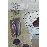 Agata Chmielewska (b. 1961, Paris), Strainer with Plums, 2025