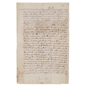 Wyrok w sprawie między rodem Stokowskich herbu Jelita, a rodem Kuczkowskich herbu Jastrzębiec z Zakrzowa i Dalewic k. Proszowic. Kraków, czwartek po 15 VIII 1650