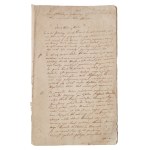 [Tsarist Repression] Jan Marceli Gutkowski (1776–1863), Bishop of Janów Podlaski—a letter to General Piotr, Count Łubieński, describing the bishop’s struggle against the partitioning powers, Janów Podlaski, December 4, 1836