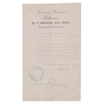[land holdings] The Bishop of Sandomierz grants permission for Masses to be celebrated in the Skórkowski family’s manor chapel in Wielka Wola near Opoczno, Sandomierz, August 22, 1887