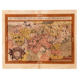 [Pomorze, Ziemia Lubuska] Abraham Ortelius, Brandeburgensis, 1588