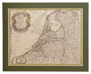 [Holandia] Carte des Provinces Unies des Pays-Bas, 1780