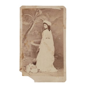 Maria z Krasińskich Raczyńska. Fotograf Ostroga, ok. 1875