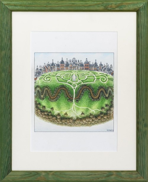 Jacek Yerka, Wytworna Trydaknia, 2019