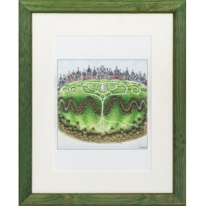 Jacek Yerka, Wytworna Trydaknia, 2019