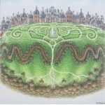 Jacek Yerka, *The Elegant Tridacna*, 2019
