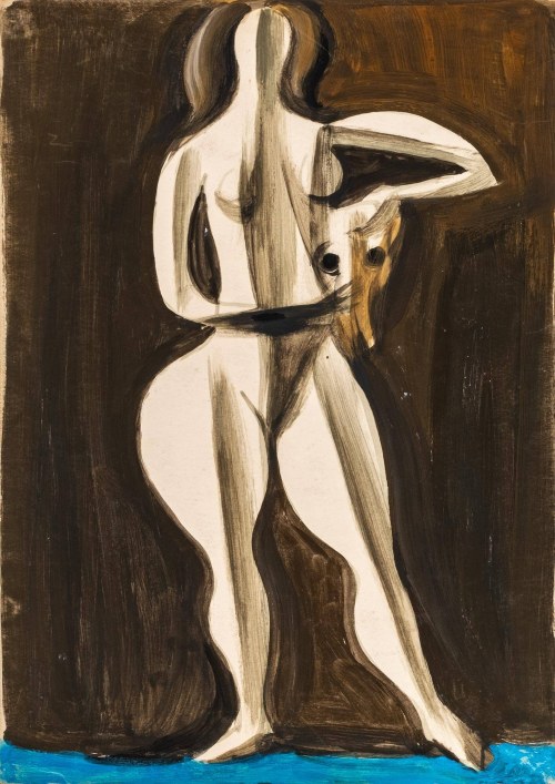 Adam Konstanty Hoffmann, Z czaszką, lata 60. XX w.