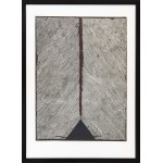 Ryszard Gieryszewski, *Silver Division*, 1998, and *Lines and a Green Triangle*, 2005