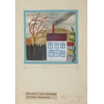 Krystyna Witkowska (1926 Warszawa - 2000 Warszawa), Ilustracja do czasopisma 