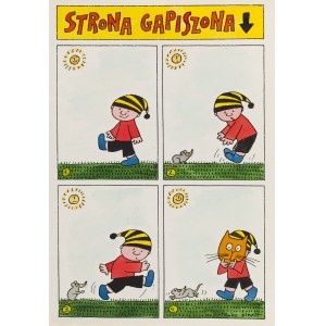 Bohdan Butenko (1931 Bydgoszcz - 2019 ), Strona Gapiszona, komiks do czasopisma 
