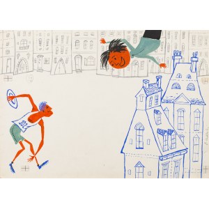 Bohdan Wróblewski (1931, Warsaw – 2017), Illustration design