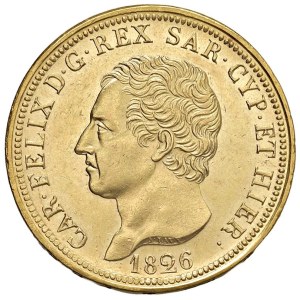 Caruso Collection - Carlo Felice (1821-1831) 80 Lire 1826 T - Nomisma ...
