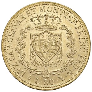 Caruso Collection - Carlo Felice (1821-1831) 80 Lire 1826 T - Nomisma ...