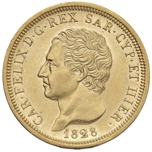 Caruso Collection - Carlo Felice (1821-1831) 80 Lire 1828 T - Nomisma ...