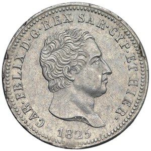 Caruso Collection - Carlo Felice (1821-1831) 2 Lire 1825 T - Nomisma 5...